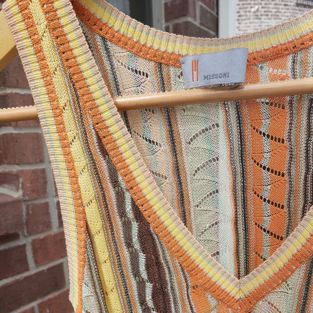 COPY - sale not completed. Lower priceMissoni Sheer Knit Dress Tunic Coverup 40